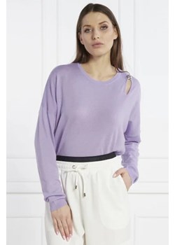 Liu Jo Wełniany sweter | Regular Fit | z dodatkiem kaszmiru ze sklepu Gomez Fashion Store w kategorii Swetry damskie - zdjęcie 172813027