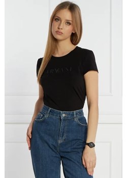 Armani Exchange T-shirt | Slim Fit ze sklepu Gomez Fashion Store w kategorii Bluzki damskie - zdjęcie 172813638
