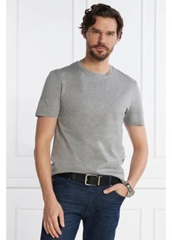 BOSS BLACK T-shirt Tessler | mercerised | Slim Fit ze sklepu Gomez Fashion Store w kategorii T-shirty męskie - zdjęcie 172814175