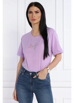 Liu Jo Sport T-shirt | Regular Fit ze sklepu Gomez Fashion Store w kategorii Bluzki damskie - zdjęcie 172816225