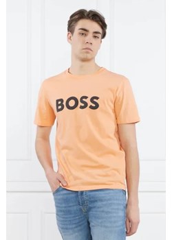 BOSS ORANGE T-shirt Thinking 1 | Regular Fit ze sklepu Gomez Fashion Store w kategorii T-shirty męskie - zdjęcie 172817399