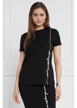 Armani Exchange T-shirt | Regular Fit ze sklepu Gomez Fashion Store w kategorii Bluzki damskie - zdjęcie 172817639