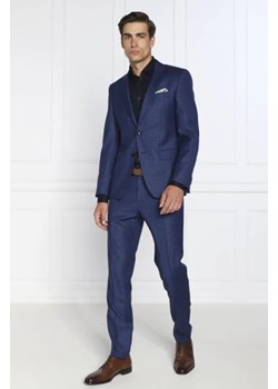 BOSS BLACK Wełniany garnitur H-Huge-2Pcs-224 | Slim Fit ze sklepu Gomez Fashion Store w kategorii Garnitury męskie - zdjęcie 172817719
