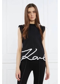 Karl Lagerfeld Top | Regular Fit ze sklepu Gomez Fashion Store w kategorii Bluzki damskie - zdjęcie 172817827