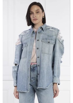 DONDUP - made in Italy Jeansowa koszula | Oversize fit ze sklepu Gomez Fashion Store w kategorii Koszule damskie - zdjęcie 172818448