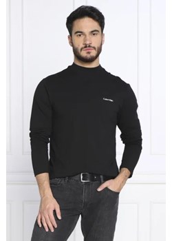 Calvin Klein Longsleeve MICRO LOGO | Slim Fit ze sklepu Gomez Fashion Store w kategorii T-shirty męskie - zdjęcie 172820229