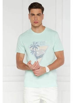 GUESS T-shirt SUMMER TRIANGL | Regular Fit ze sklepu Gomez Fashion Store w kategorii T-shirty męskie - zdjęcie 172821046