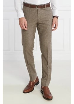 Oscar Jacobson Wełniane spodnie DENZ | Regular Fit ze sklepu Gomez Fashion Store w kategorii Spodnie męskie - zdjęcie 172821919