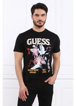 GUESS T-shirt TOKYO COLLAGE | Regular Fit ze sklepu Gomez Fashion Store w kategorii T-shirty męskie - zdjęcie 172823067