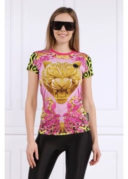 Plein Sport T-shirt | Slim Fit ze sklepu Gomez Fashion Store w kategorii Bluzki damskie - zdjęcie 172823357