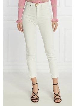 Pinko Spodnie z paskiem SUSAN | Skinny fit | denim ze sklepu Gomez Fashion Store w kategorii Jeansy damskie - zdjęcie 172823545