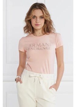 Armani Exchange T-shirt | Regular Fit ze sklepu Gomez Fashion Store w kategorii Bluzki damskie - zdjęcie 172823865