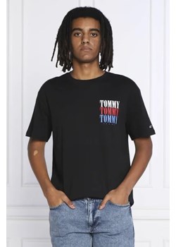 Tommy Jeans T-shirt MULTI LOGO | Regular Fit ze sklepu Gomez Fashion Store w kategorii T-shirty męskie - zdjęcie 172826208