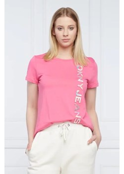 DKNY JEANS T-shirt | Regular Fit ze sklepu Gomez Fashion Store w kategorii Bluzki damskie - zdjęcie 172826298