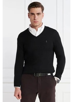 POLO RALPH LAUREN Wełniany sweter | Slim Fit ze sklepu Gomez Fashion Store w kategorii Swetry męskie - zdjęcie 172826469