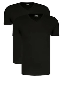Karl Lagerfeld T-shirt 2-pack | Regular Fit ze sklepu Gomez Fashion Store w kategorii T-shirty męskie - zdjęcie 172826618
