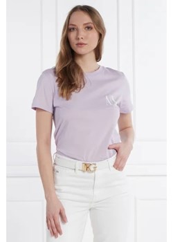 Armani Exchange T-shirt | Regular Fit ze sklepu Gomez Fashion Store w kategorii Bluzki damskie - zdjęcie 172826985