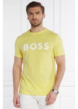 BOSS ORANGE T-shirt Thinking 1 | Regular Fit ze sklepu Gomez Fashion Store w kategorii T-shirty męskie - zdjęcie 172828129