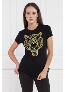 Plein Sport T-shirt | Regular Fit ze sklepu Gomez Fashion Store w kategorii Bluzki damskie - zdjęcie 172828689