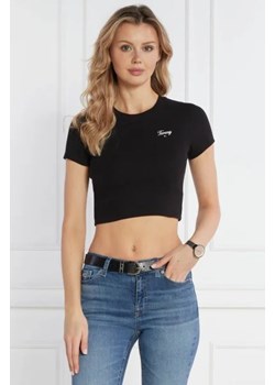 Tommy Jeans T-shirt | Cropped Fit ze sklepu Gomez Fashion Store w kategorii Bluzki damskie - zdjęcie 172829606