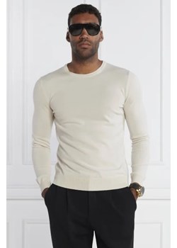 HUGO Wełniany sweter San Cedric-M1 | Regular Fit ze sklepu Gomez Fashion Store w kategorii Swetry męskie - zdjęcie 172831219