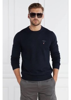 Aeronautica Militare Wełniany sweter | Regular Fit ze sklepu Gomez Fashion Store w kategorii Swetry męskie - zdjęcie 172831428