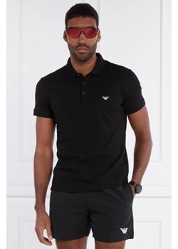 Emporio Armani Polo swimwear | Regular Fit ze sklepu Gomez Fashion Store w kategorii T-shirty męskie - zdjęcie 172832389