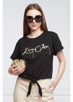 Liu Jo T-shirt | Regular Fit ze sklepu Gomez Fashion Store w kategorii Bluzki damskie - zdjęcie 172833157