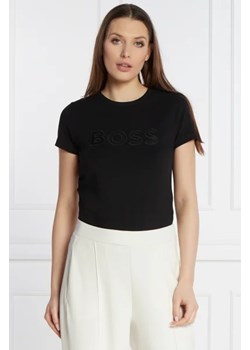 BOSS BLACK T-shirt Eventsa4 | Regular Fit ze sklepu Gomez Fashion Store w kategorii Bluzki damskie - zdjęcie 172833499
