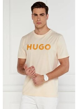HUGO T-shirt Dulivio | Regular Fit ze sklepu Gomez Fashion Store w kategorii T-shirty męskie - zdjęcie 172834095