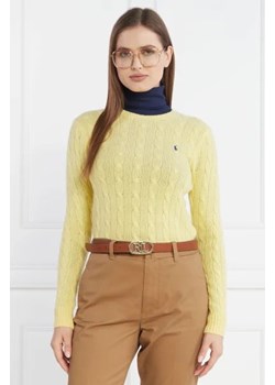 POLO RALPH LAUREN Wełniany sweter | Regular Fit | z dodatkiem kaszmiru ze sklepu Gomez Fashion Store w kategorii Swetry damskie - zdjęcie 172837056