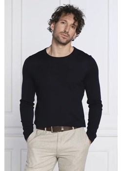 BOSS BLACK Wełniany sweter Leno-P | Slim Fit ze sklepu Gomez Fashion Store w kategorii Swetry męskie - zdjęcie 172837765