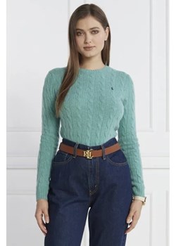 POLO RALPH LAUREN Wełniany sweter | Regular Fit | z dodatkiem kaszmiru ze sklepu Gomez Fashion Store w kategorii Swetry damskie - zdjęcie 172838675