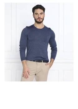 BOSS BLACK Wełniany sweter Leno-P | Slim Fit ze sklepu Gomez Fashion Store w kategorii Swetry męskie - zdjęcie 172839608