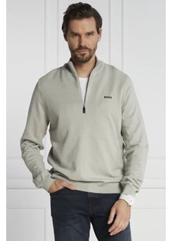 BOSS GREEN Sweter Momentum-X QZ | Regular Fit | z dodatkiem wełny ze sklepu Gomez Fashion Store w kategorii Swetry męskie - zdjęcie 172839649