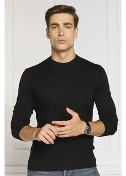 Armani Exchange Sweter | Slim Fit | z dodatkiem jedwabiu ze sklepu Gomez Fashion Store w kategorii Swetry męskie - zdjęcie 172840789