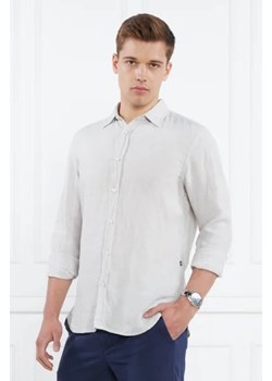 BOSS BLACK Lniana koszula Liam | Regular Fit ze sklepu Gomez Fashion Store w kategorii Koszule męskie - zdjęcie 172842147