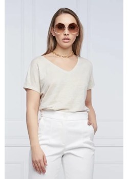 RIANI Lniany t-shirt | Regular Fit ze sklepu Gomez Fashion Store w kategorii Bluzki damskie - zdjęcie 172842906