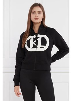 Karl Lagerfeld Bluza kl logo zip up | Regular Fit ze sklepu Gomez Fashion Store w kategorii Bluzy damskie - zdjęcie 172843278