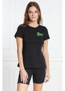 CALVIN KLEIN JEANS T-shirt MOTION LOGO | Regular Fit ze sklepu Gomez Fashion Store w kategorii Bluzki damskie - zdjęcie 172843775