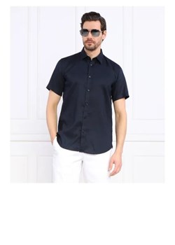 BOSS BLACK Lniana koszula Ross | Slim Fit ze sklepu Gomez Fashion Store w kategorii Koszule męskie - zdjęcie 172845786