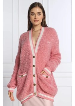 Pinko Wełniany kardigan CUBAN | Oversize fit ze sklepu Gomez Fashion Store w kategorii Swetry damskie - zdjęcie 172846079