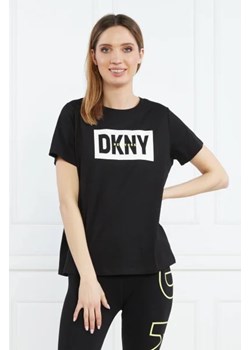 DKNY Sport T-shirt | Regular Fit ze sklepu Gomez Fashion Store w kategorii Bluzki damskie - zdjęcie 172846699