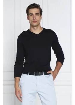 BOSS BLACK Wełniany sweter Melba-P | Slim Fit ze sklepu Gomez Fashion Store w kategorii Swetry męskie - zdjęcie 172847156