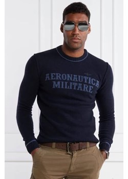 Aeronautica Militare Wełniany sweter | Regular Fit ze sklepu Gomez Fashion Store w kategorii Swetry męskie - zdjęcie 172848047
