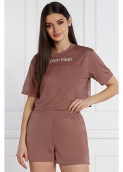 Calvin Klein Performance T-shirt | Cropped Fit ze sklepu Gomez Fashion Store w kategorii Bluzki damskie - zdjęcie 172848189
