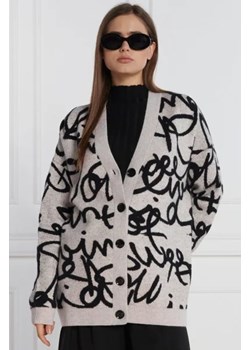Desigual Kardigan | Regular Fit | z dodatkiem wełny ze sklepu Gomez Fashion Store w kategorii Swetry damskie - zdjęcie 172848445