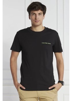 CALVIN KLEIN JEANS T-shirt LOGO TAPE | Regular Fit ze sklepu Gomez Fashion Store w kategorii T-shirty męskie - zdjęcie 172849036