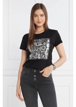 Liu Jo T-shirt | Regular Fit ze sklepu Gomez Fashion Store w kategorii Bluzki damskie - zdjęcie 172849188