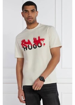 HUGO T-shirt Dinricko | Loose fit ze sklepu Gomez Fashion Store w kategorii T-shirty męskie - zdjęcie 172849719